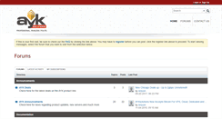 Desktop Screenshot of forums.ayksolutions.com