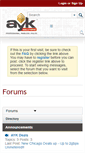 Mobile Screenshot of forums.ayksolutions.com